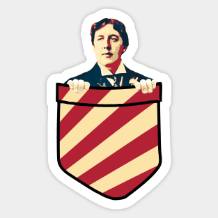 Oscar Wilde In My Pocket Sticker